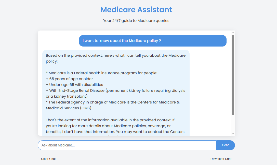 RAG Powered Chatbot